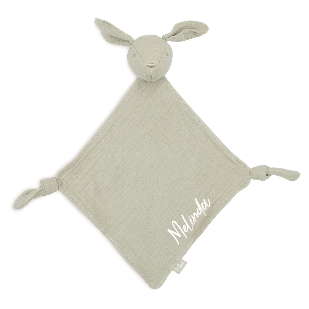 Doudou Lapin Vert Olive | Jollein