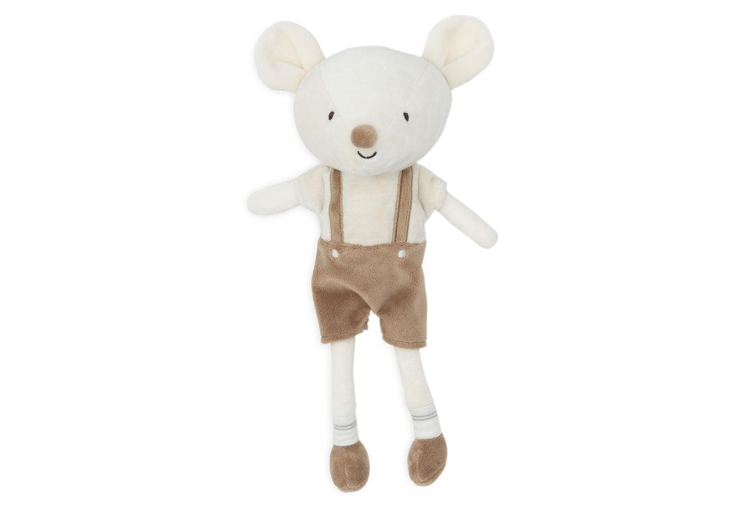 Jollein Kuschelpuppe Maus Bowie 32 cm – Produktansicht