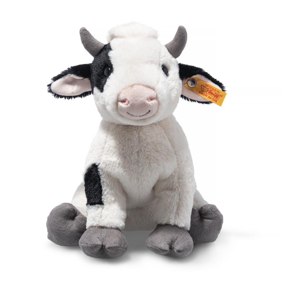 Vache Cobb 24 tachetée blanche/noire | Steiff
