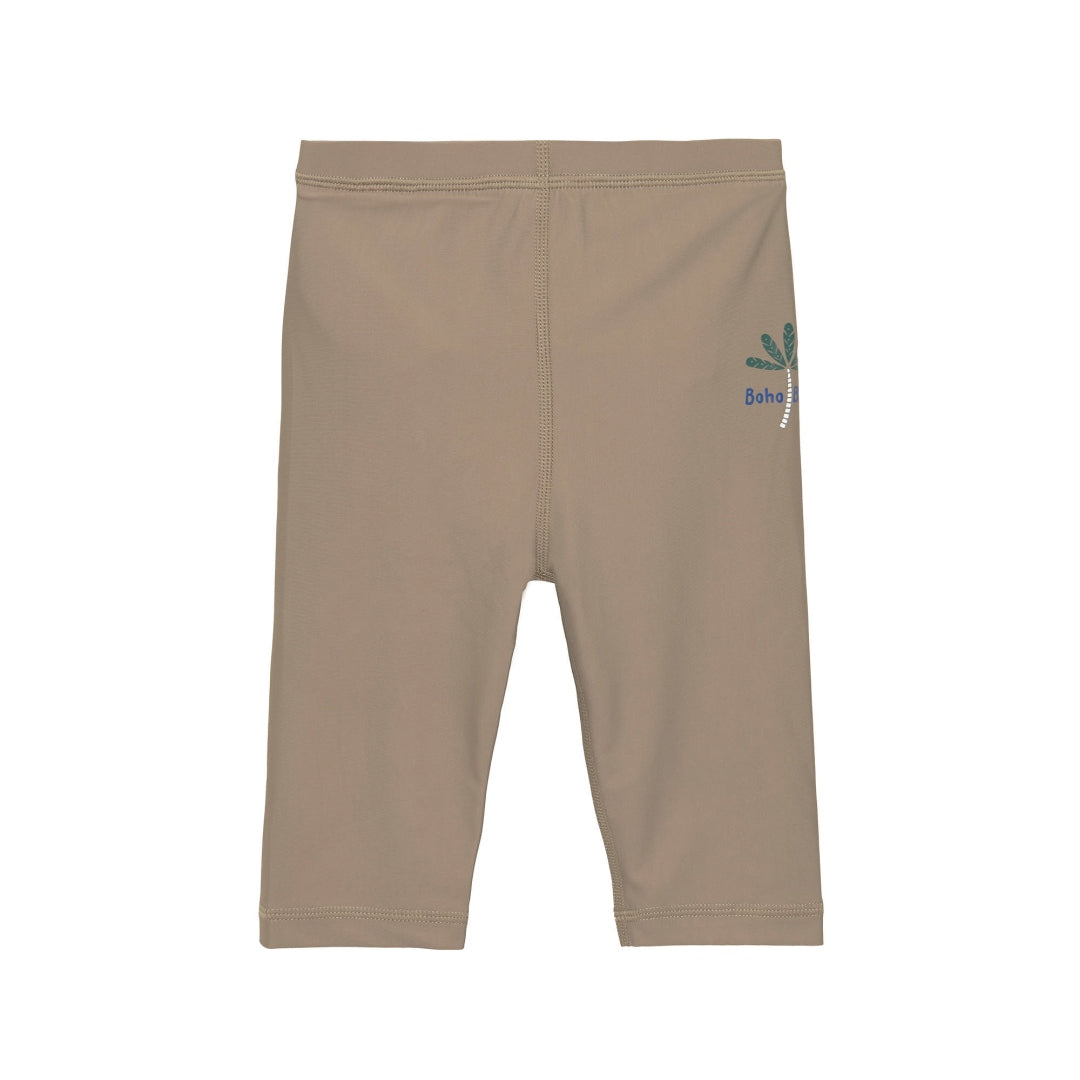 Swim shorts with diaper insert, brown, size 98 | Lässig
