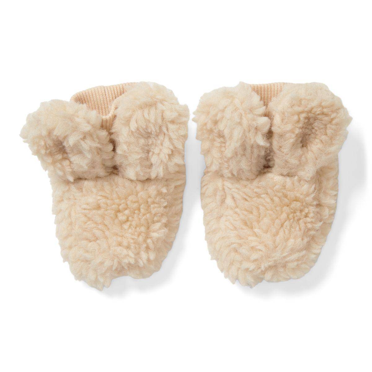 Chaussons Teddy Baby Bunny - Sable - 2 pièces | Little Dutch