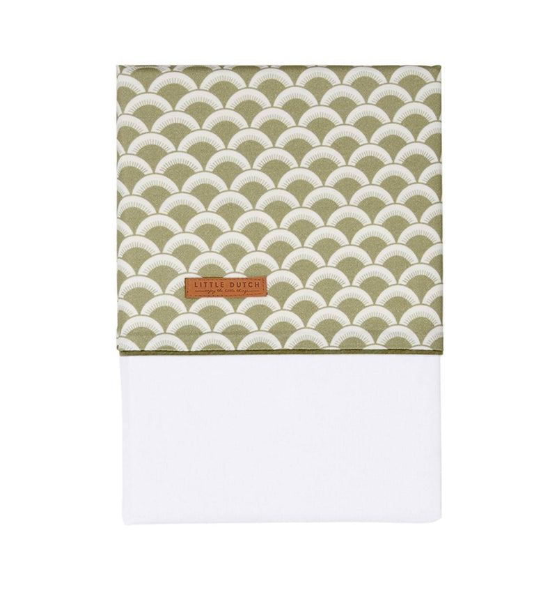 Drap-housse Sunrise Olive | Little Dutch