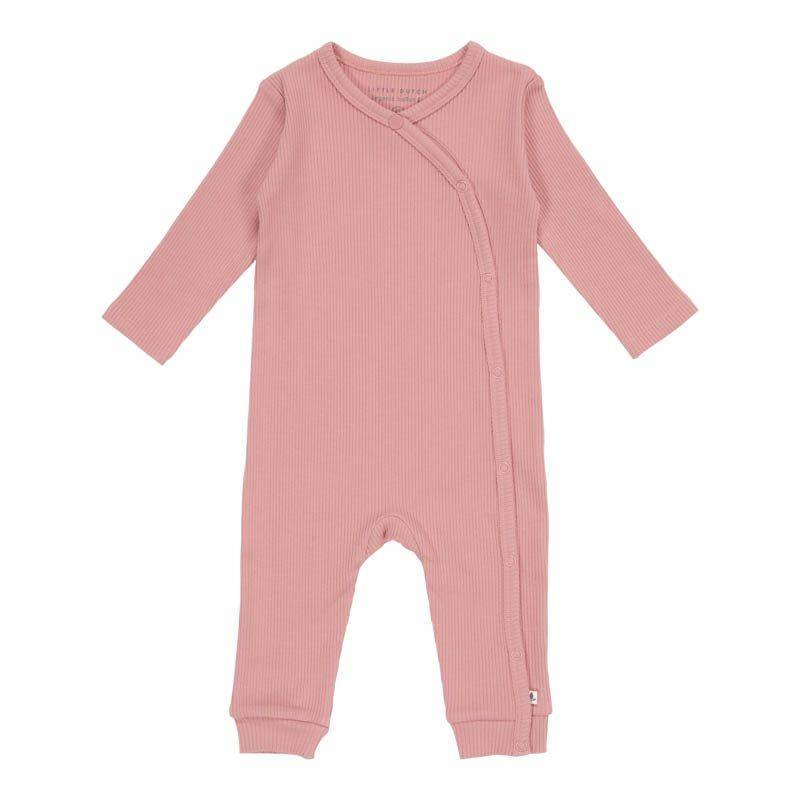 Pink Wrap Bodysuit for Babies
