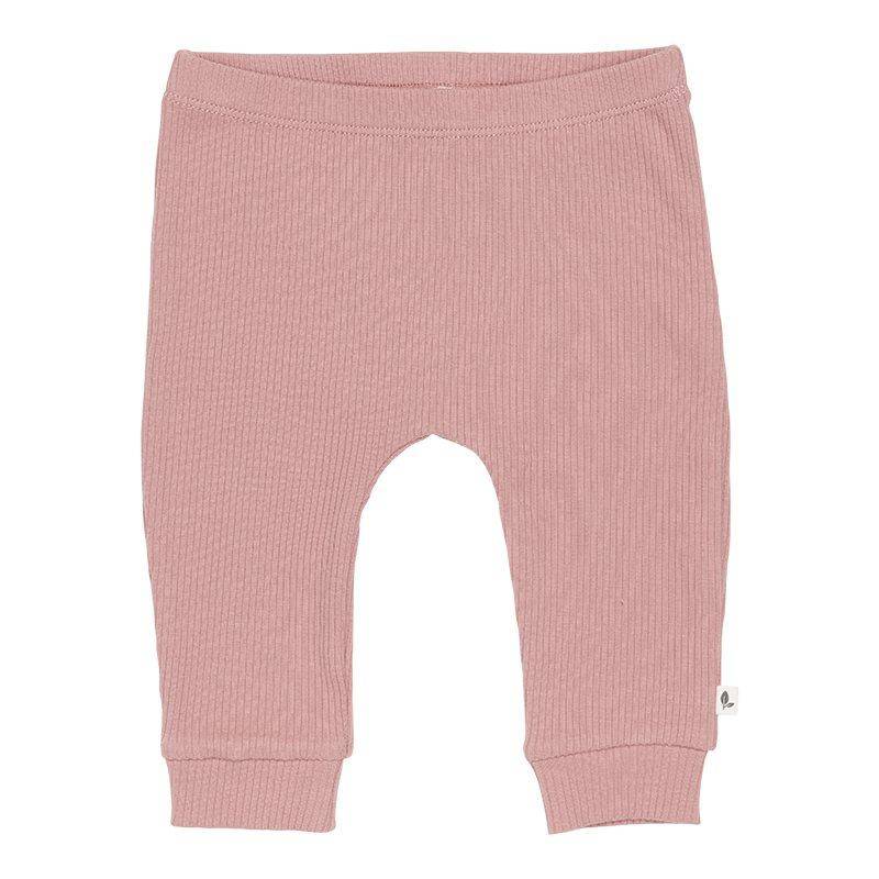 Pantalon côtelé rose Little Pink Flowers, taille 86 | Little Dutch