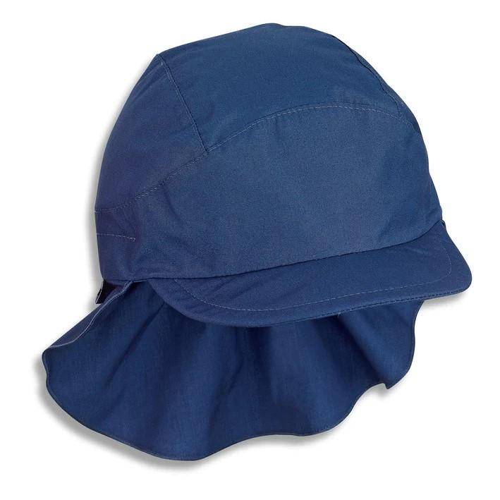Casquette à visière avec protège-nuque, bleu marine, taille 57 | Sterntaler