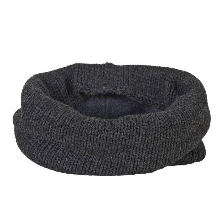 Écharpe tricotée en mélange anthracite | Sterntaler