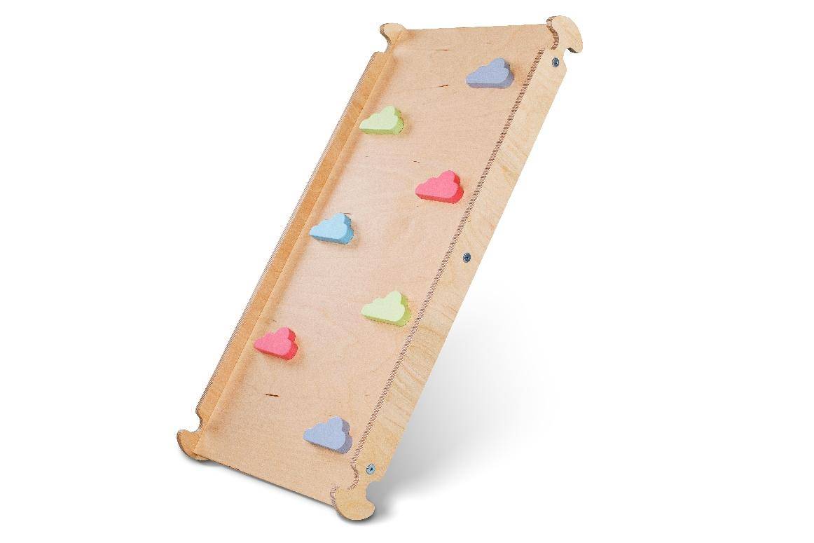 Toboggan avec nuages d'escalade Pastel Coloré | tiSsi®