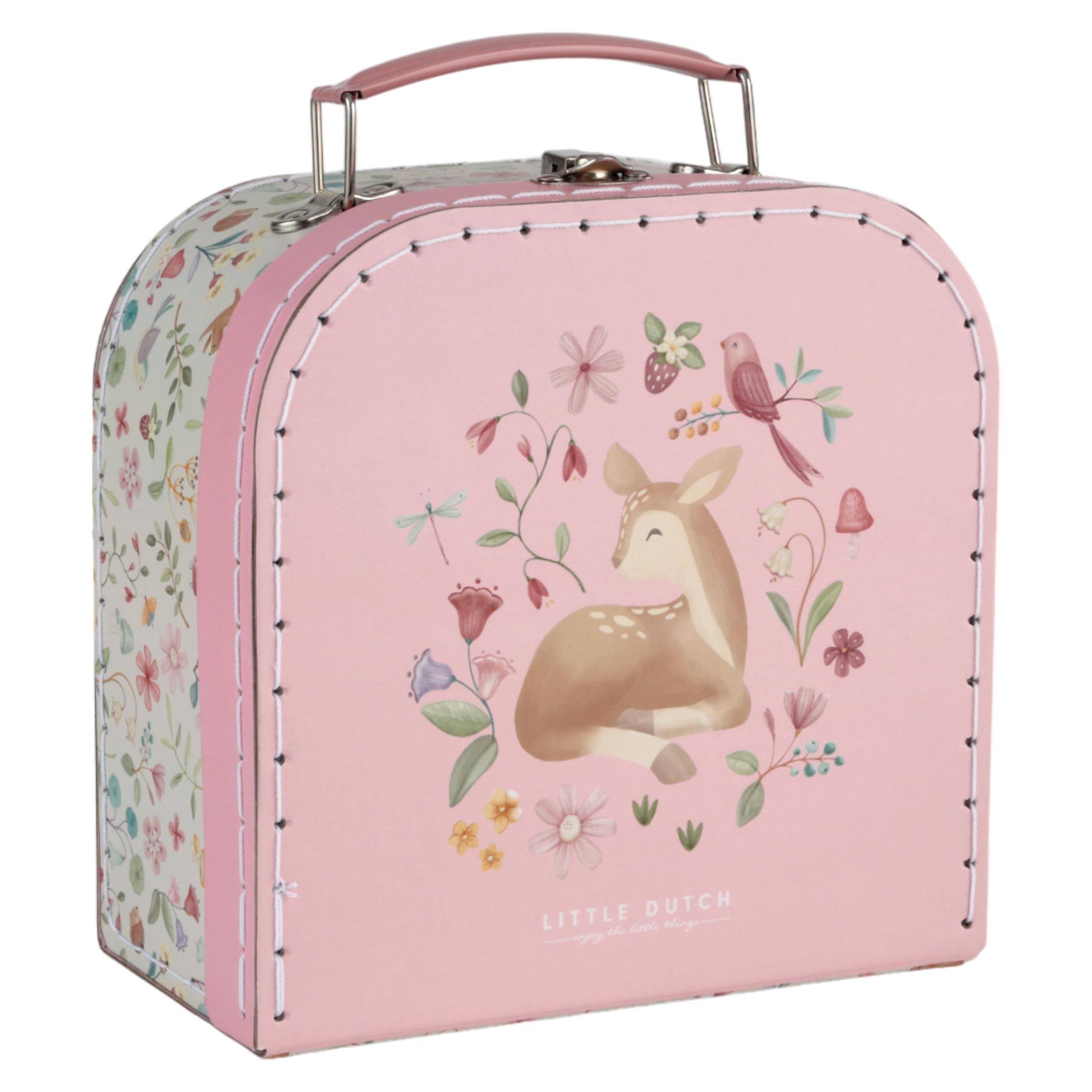 Service à thé avec valise Fairy Garden | Little Dutch