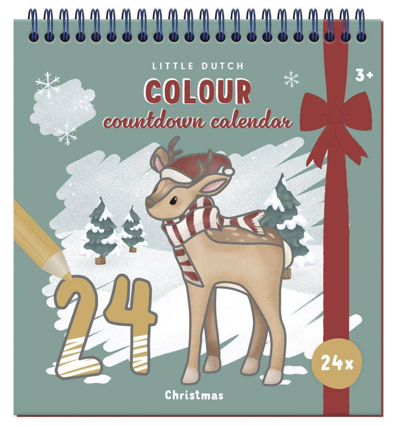 Livre de coloriage Calendrier de l'Avent – Calendrier de l'Avent créatif pour les enfants