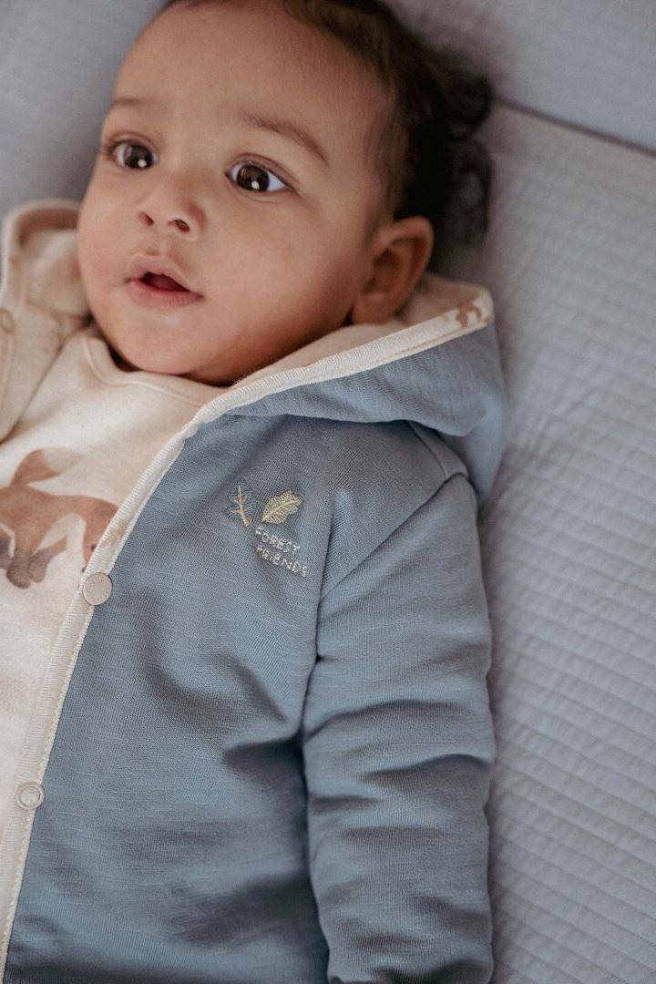 Veste réversible Stone Blue | Little Dutch