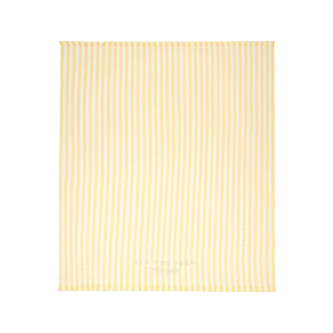 Badetuch Beach Sunny Yellow | Little Dutch