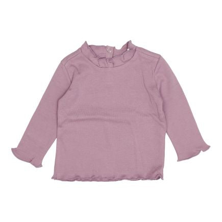 Chemise à manches longues vintage mauve | Little Dutch