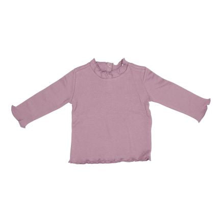 Chemise à manches longues vintage mauve | Little Dutch