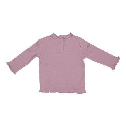 Chemise à manches longues vintage mauve | Little Dutch