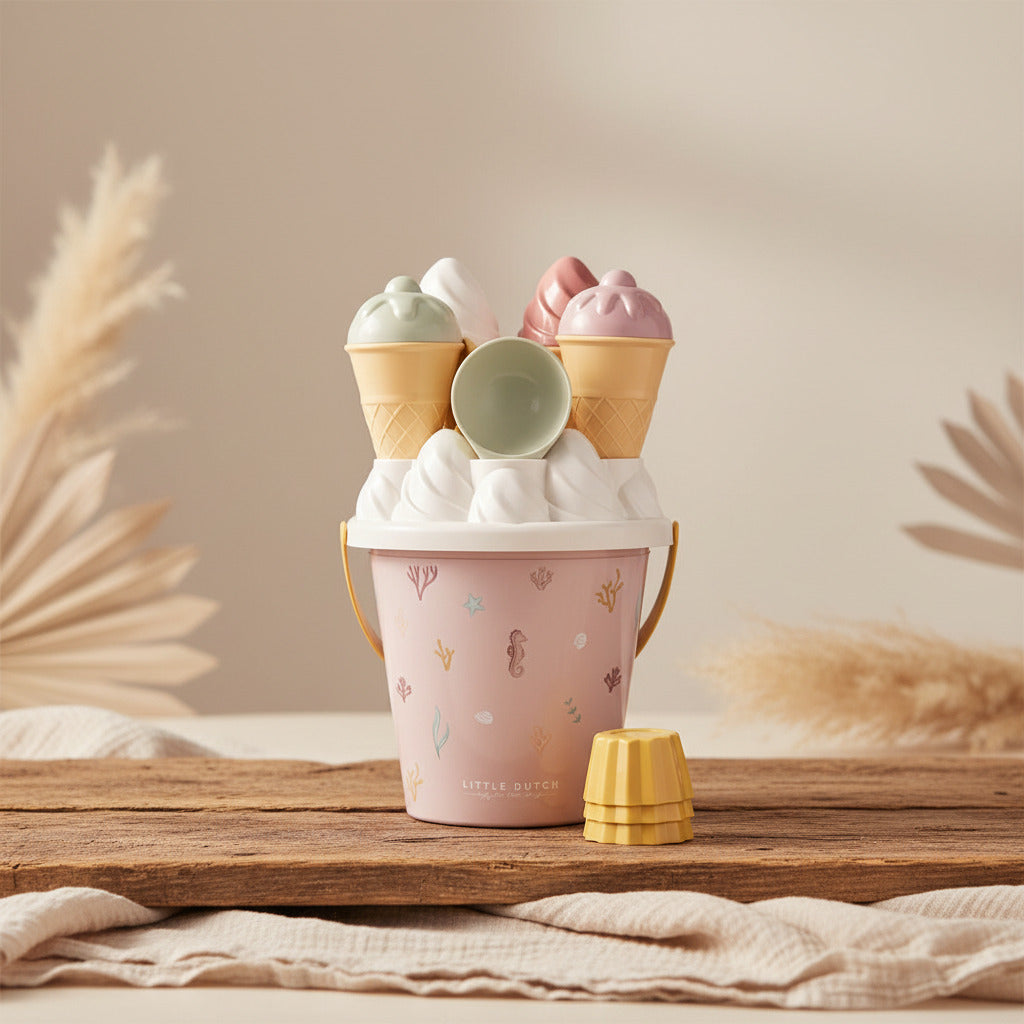 Coffret de seau à glace rose Ocean Dreams | Little Dutch