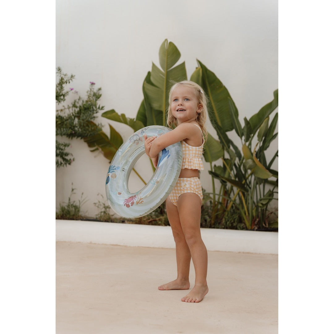 Green 50 cm Swim Ring for Kids – for Pool & Beach