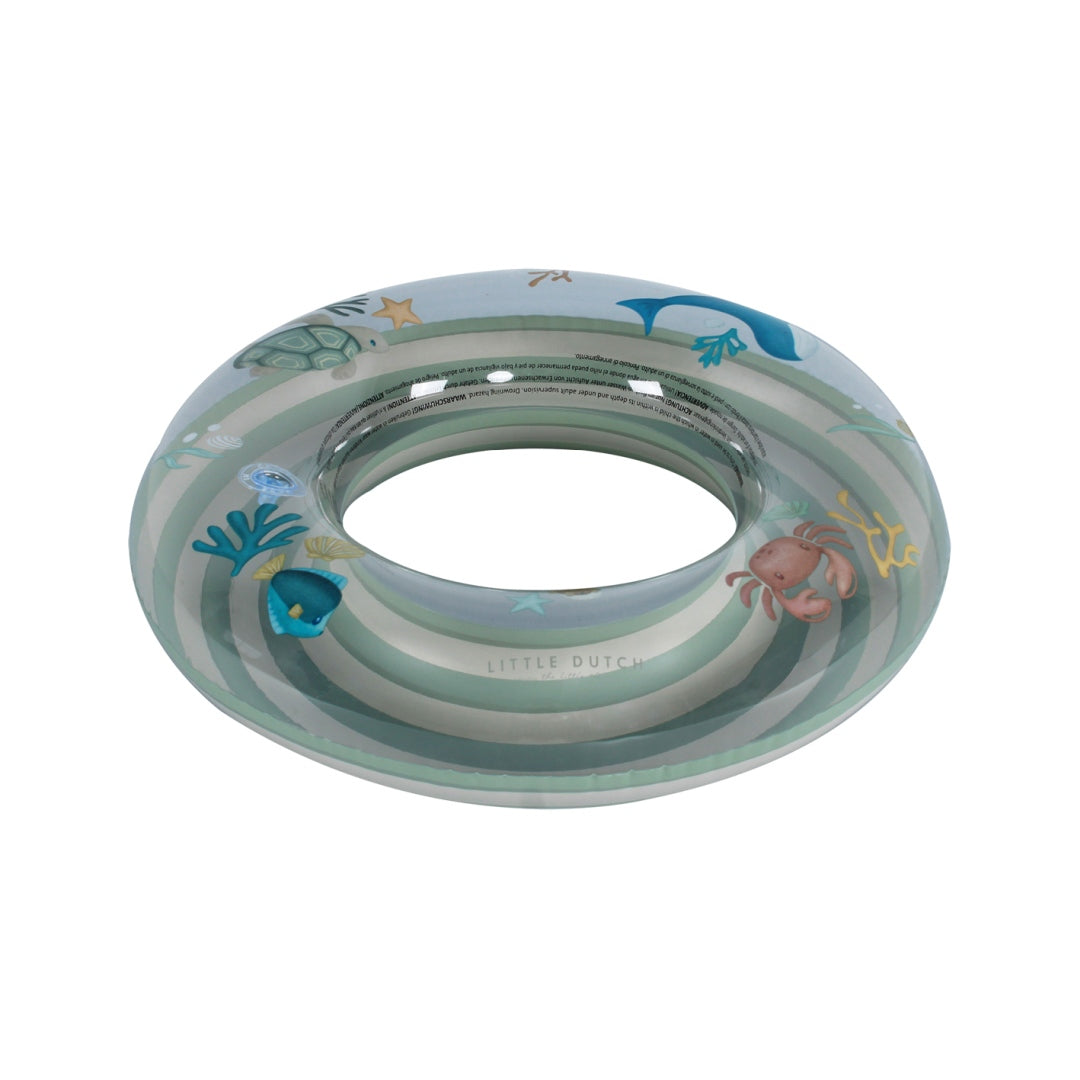 Green 50 cm Swim Ring for Kids – for Pool & Beach
