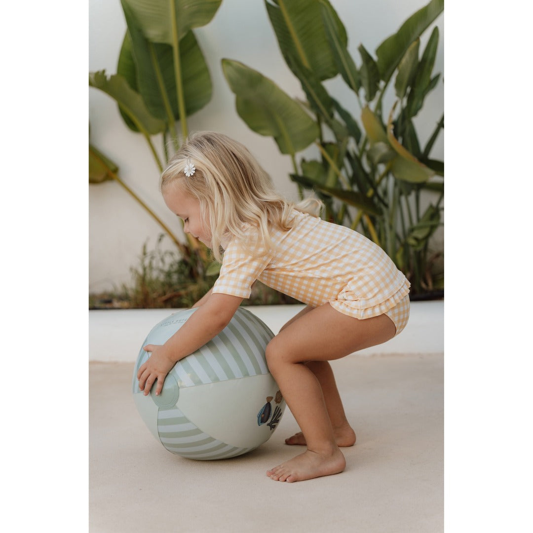 Ballon de plage Fresh Greens 35 cm – Plaisir aquatique pour enfants