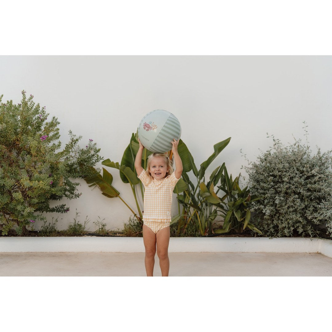 Ballon de plage Fresh Greens 35 cm – Plaisir aquatique pour enfants