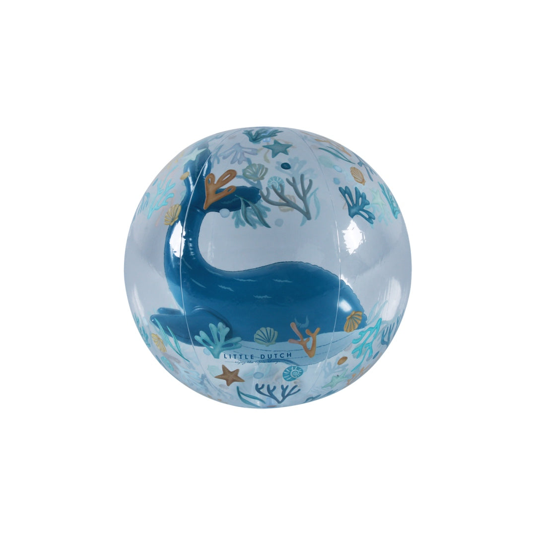 3D Ocean Dreams Beach Ball Blue – Water Fun for Kids