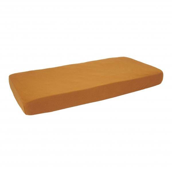 Drap-housse Pure Ocre Spice | Little Dutch
