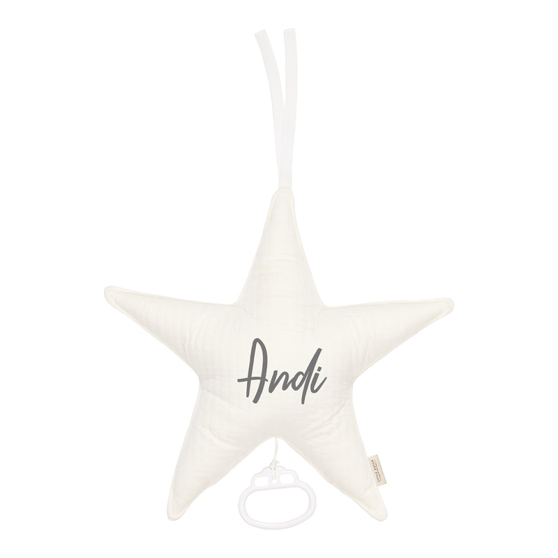 Music Box Star Pure Soft White | Little Dutch