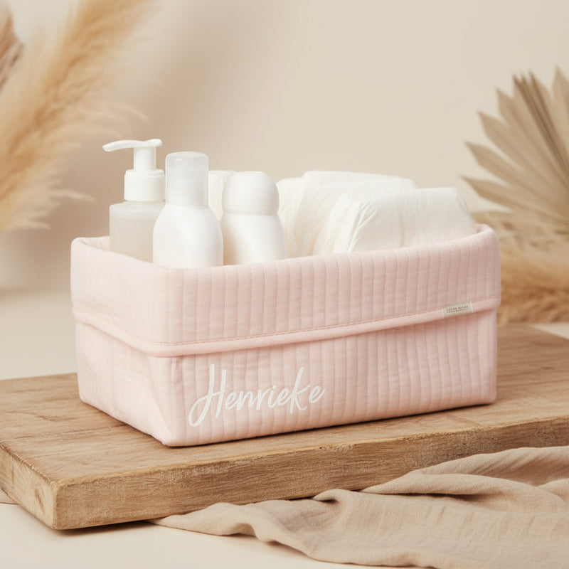 Petting basket large Pure Soft Pink | Little Dutch