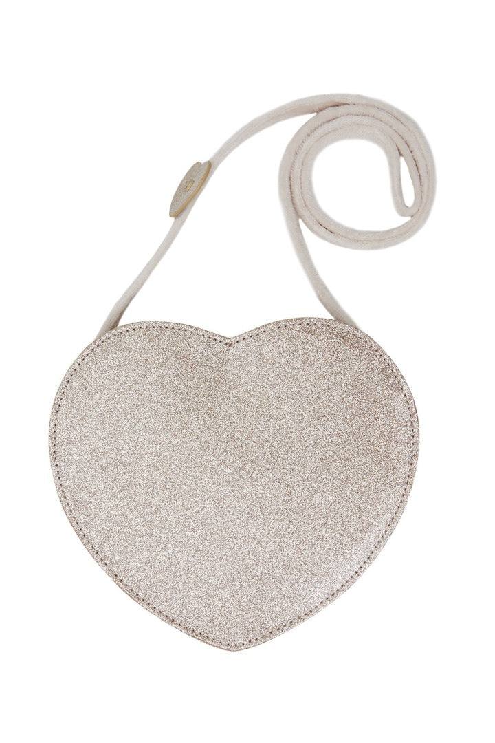 Sac bandoulière enfant « Glitter Heart » | Leevje