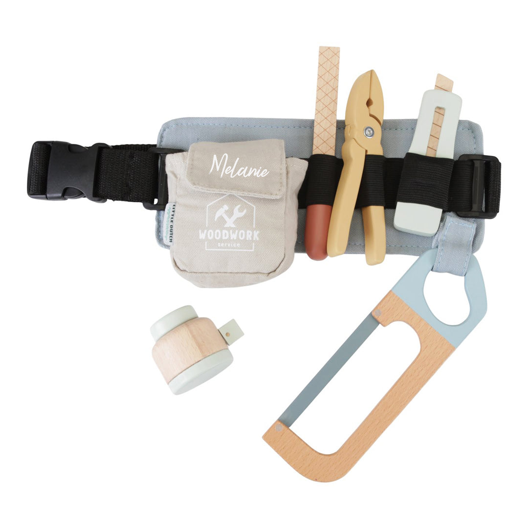 Ceinture porte-outils bleue