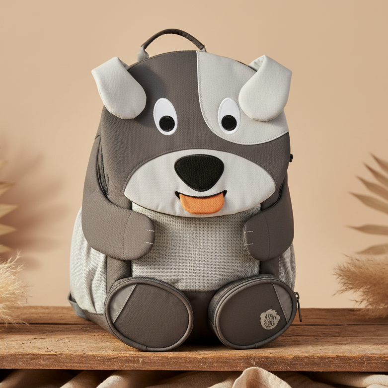 Affenzahn Grand Sac à dos maternelle Chien