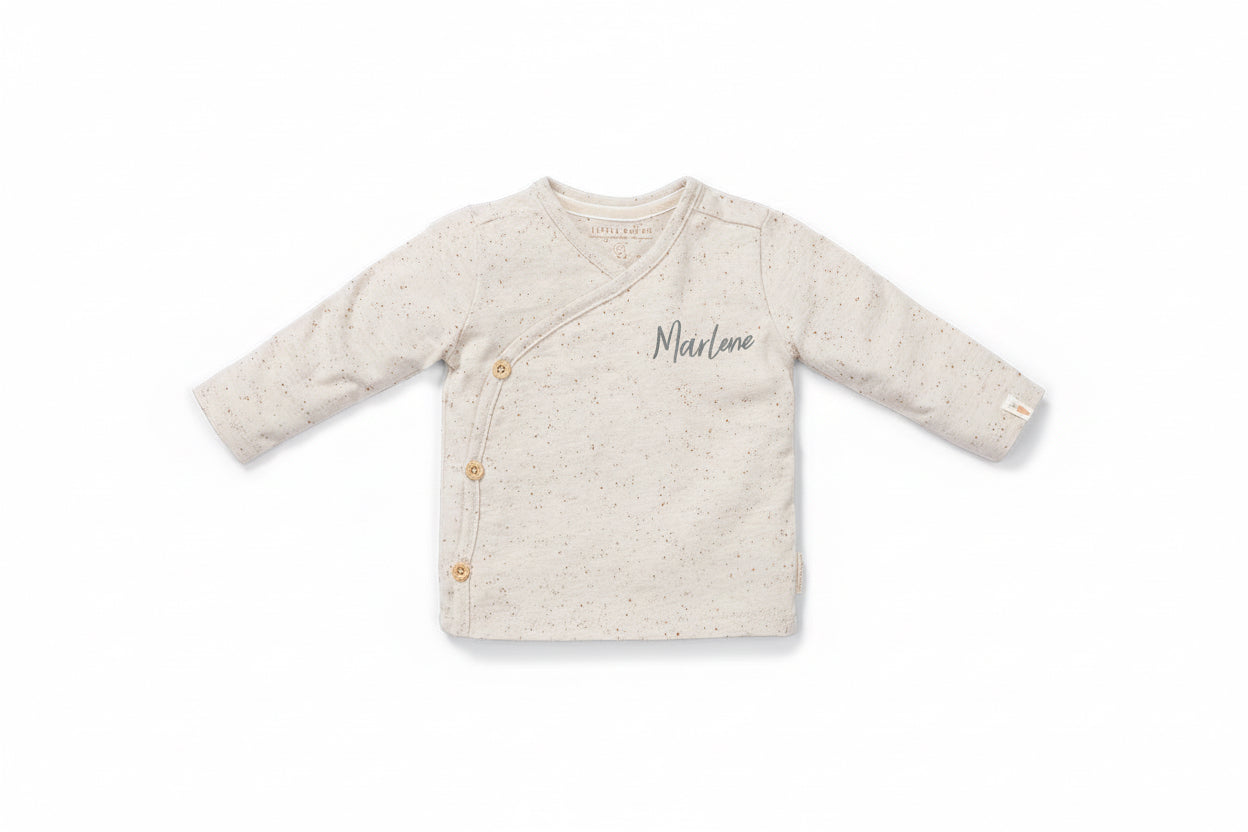 Wrap Cardigan Nappy Sand – Baby Cotton Wrap Cardigan
