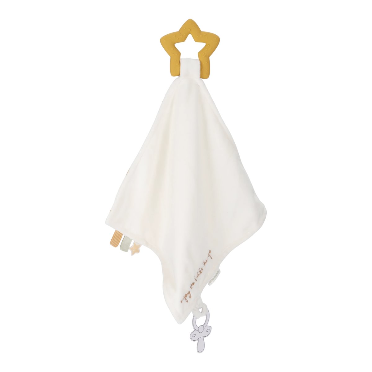 Doudou avec anneau de dentition Newborn Naturals