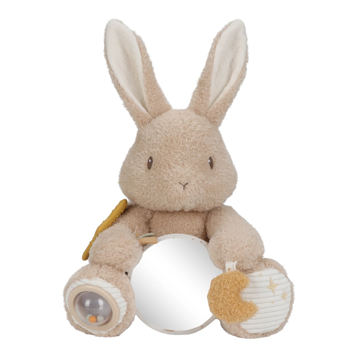 Doudou d'activités bébé lapin GRS