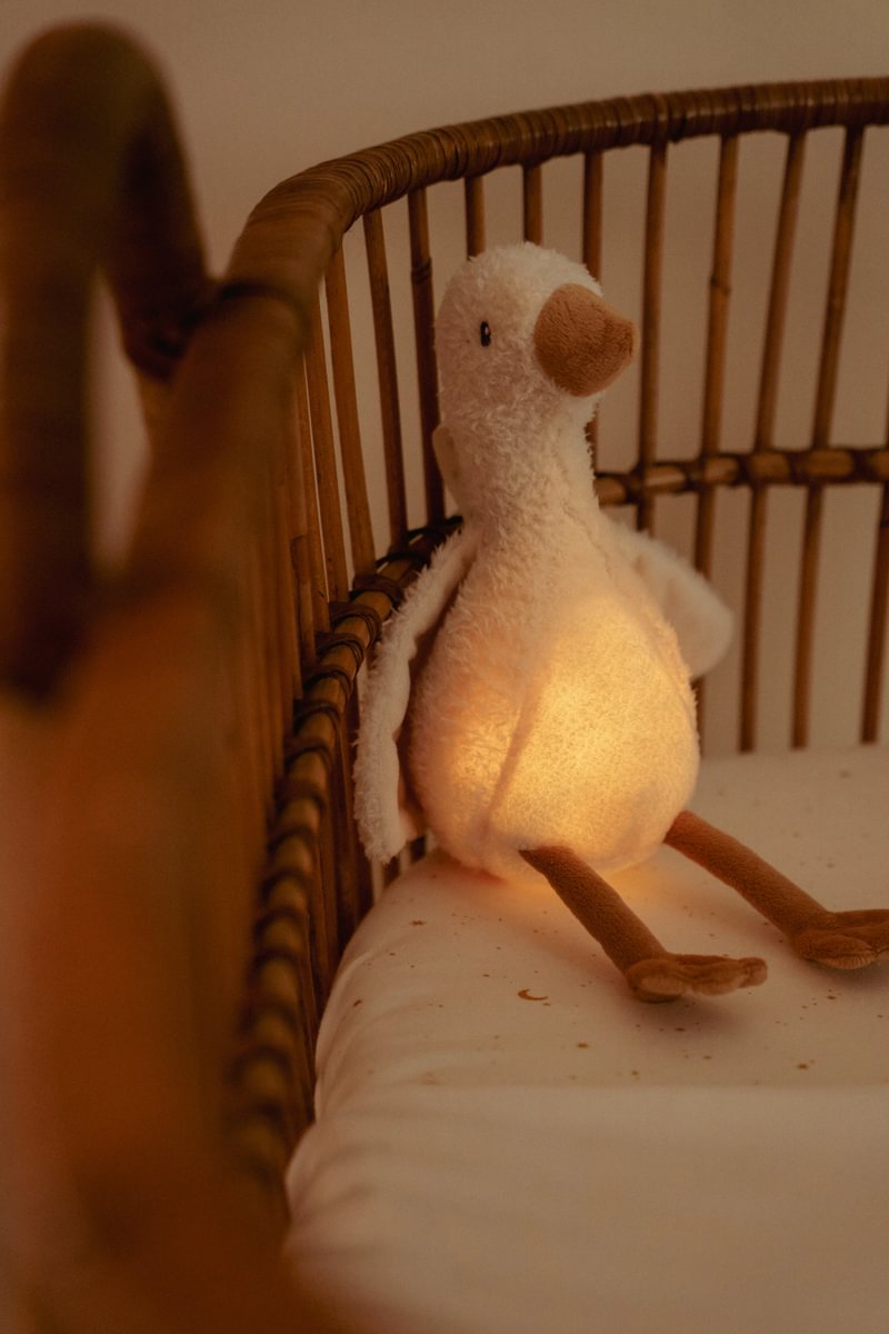 Oie en peluche lumineuse et musicale GRS