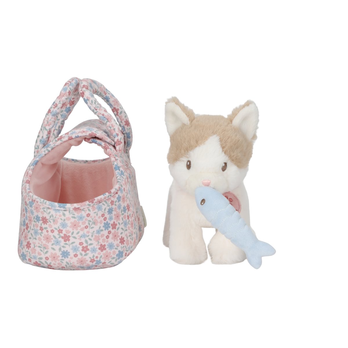 Chat en peluche Marley dans un sac GRS