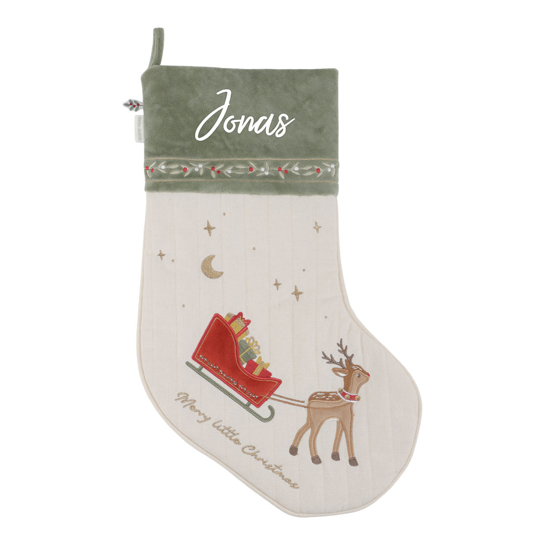 Christmas stocking Santa boot