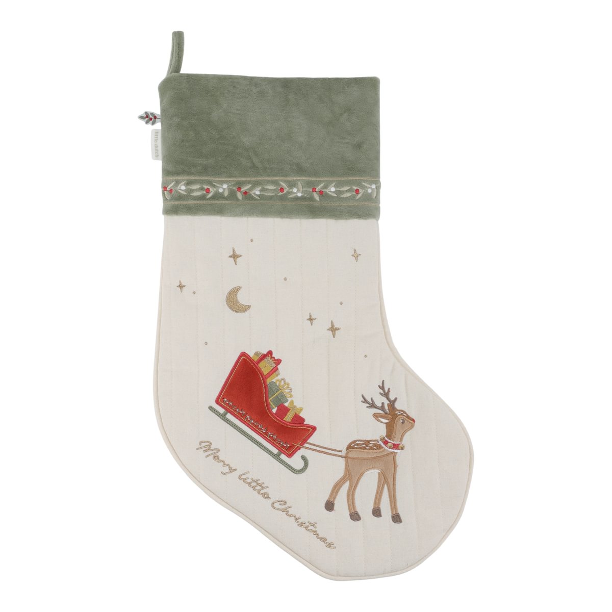 Christmas stocking Santa boot