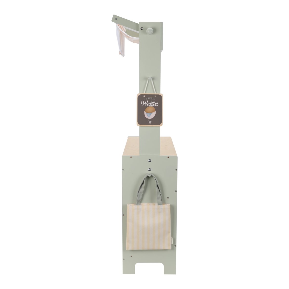 Wooden Market Stall & Café – 2-in-1 Game Stand