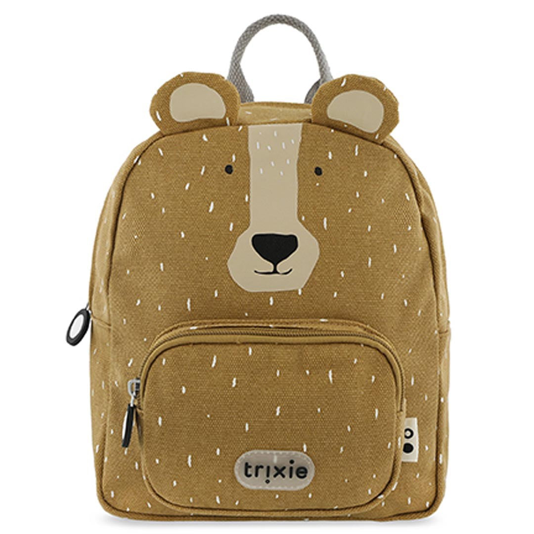 Trixie Kinderrucksack Herr Bär mit Bärenmotiv – kleiner Kita-Rucksack für Kinder