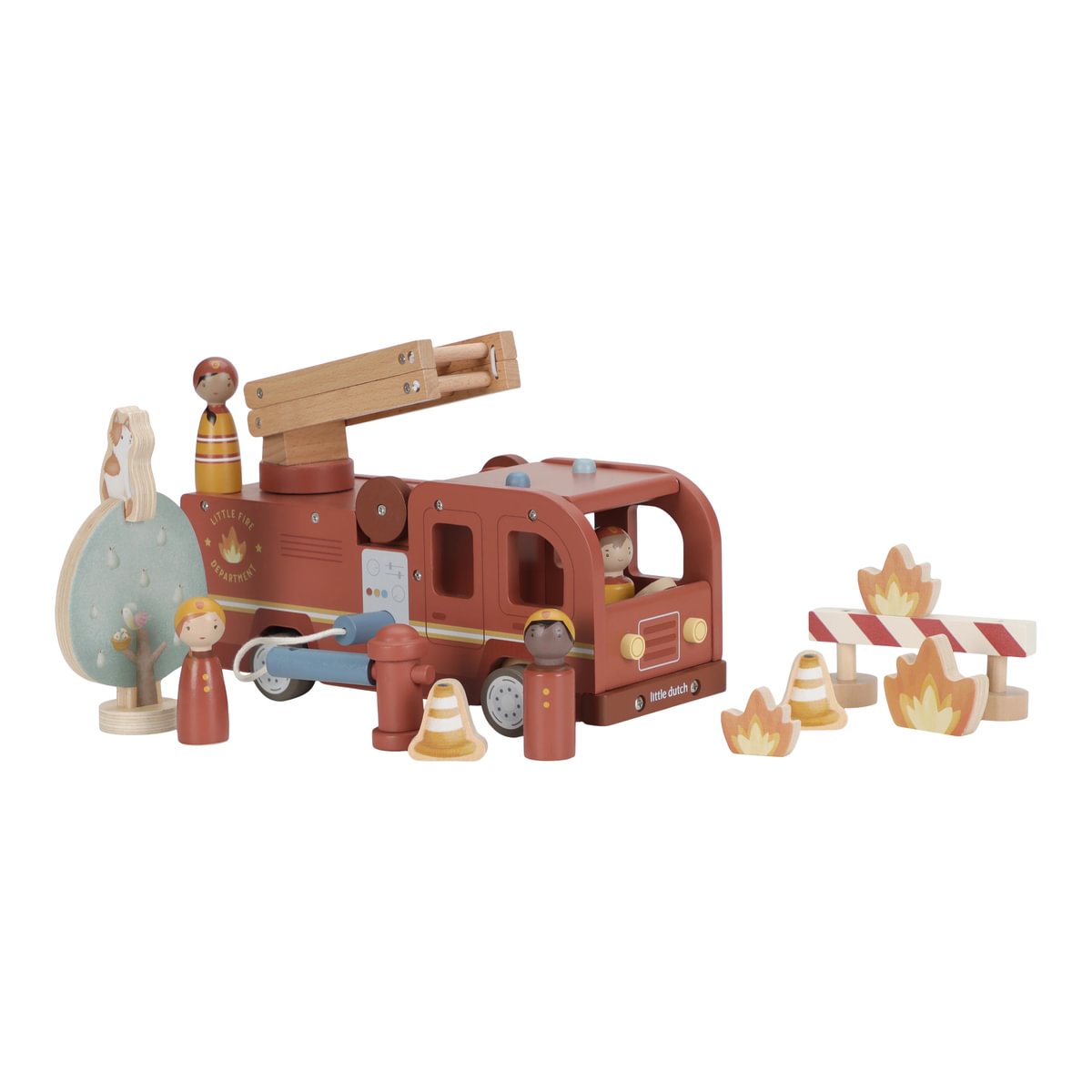 Set de camions de pompiers