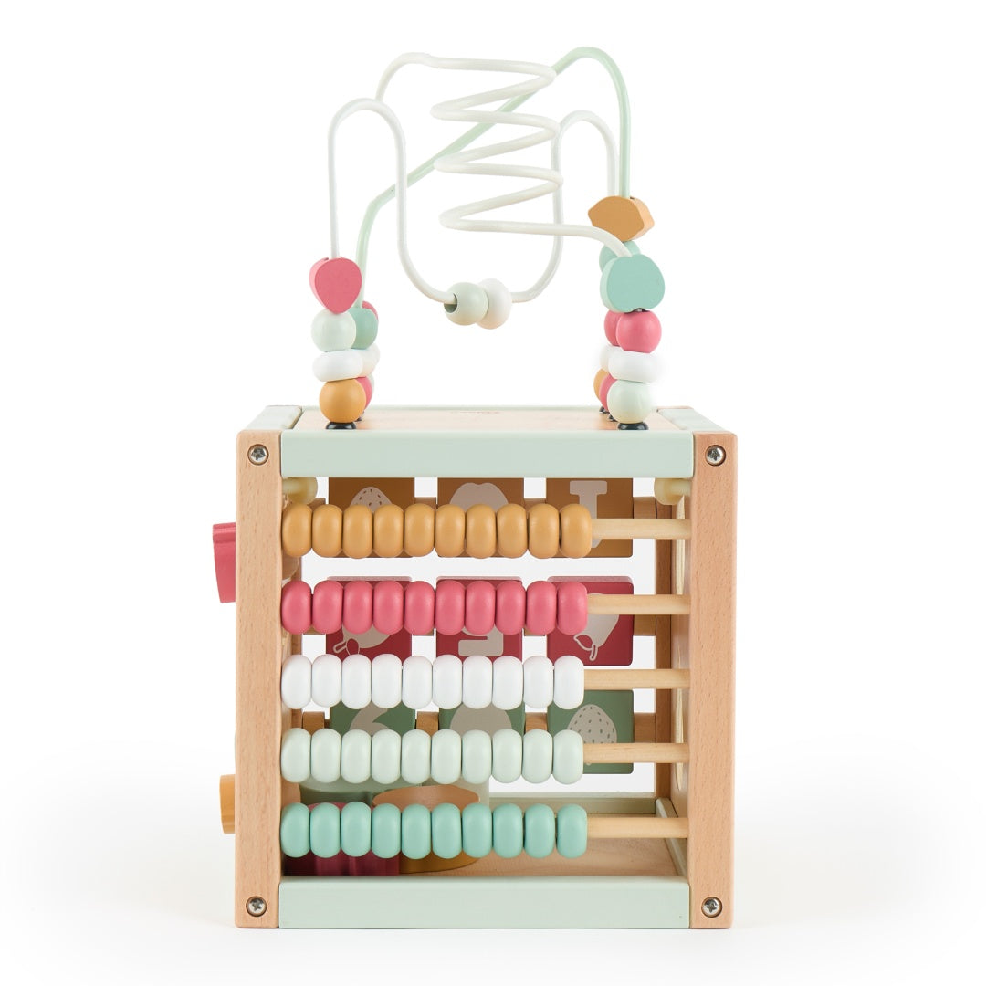 Motor skills cube Berry wood | bieco