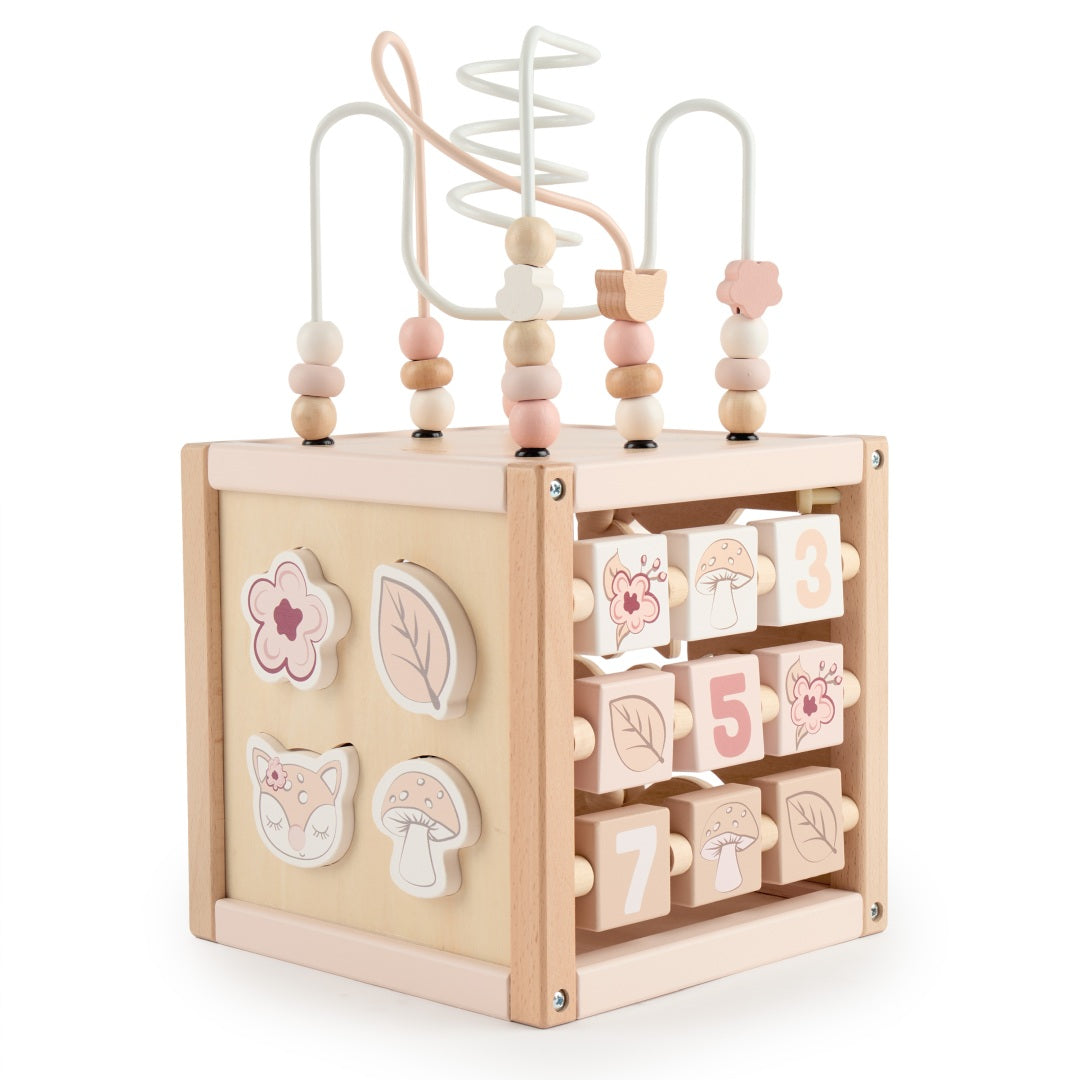 Cube d'activités faon Ella bois | bieco