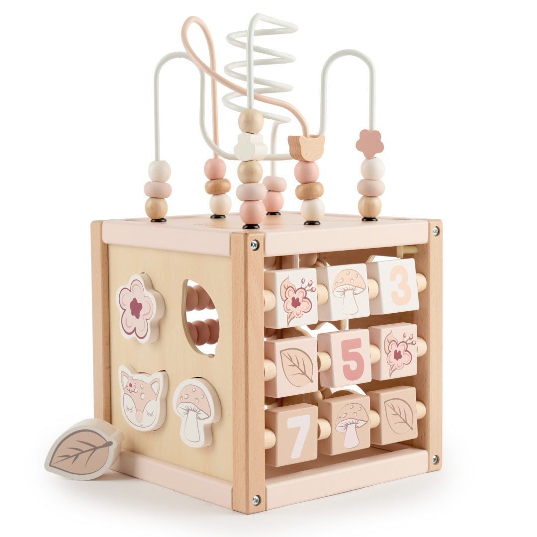 Cube d'activités faon Ella bois | bieco