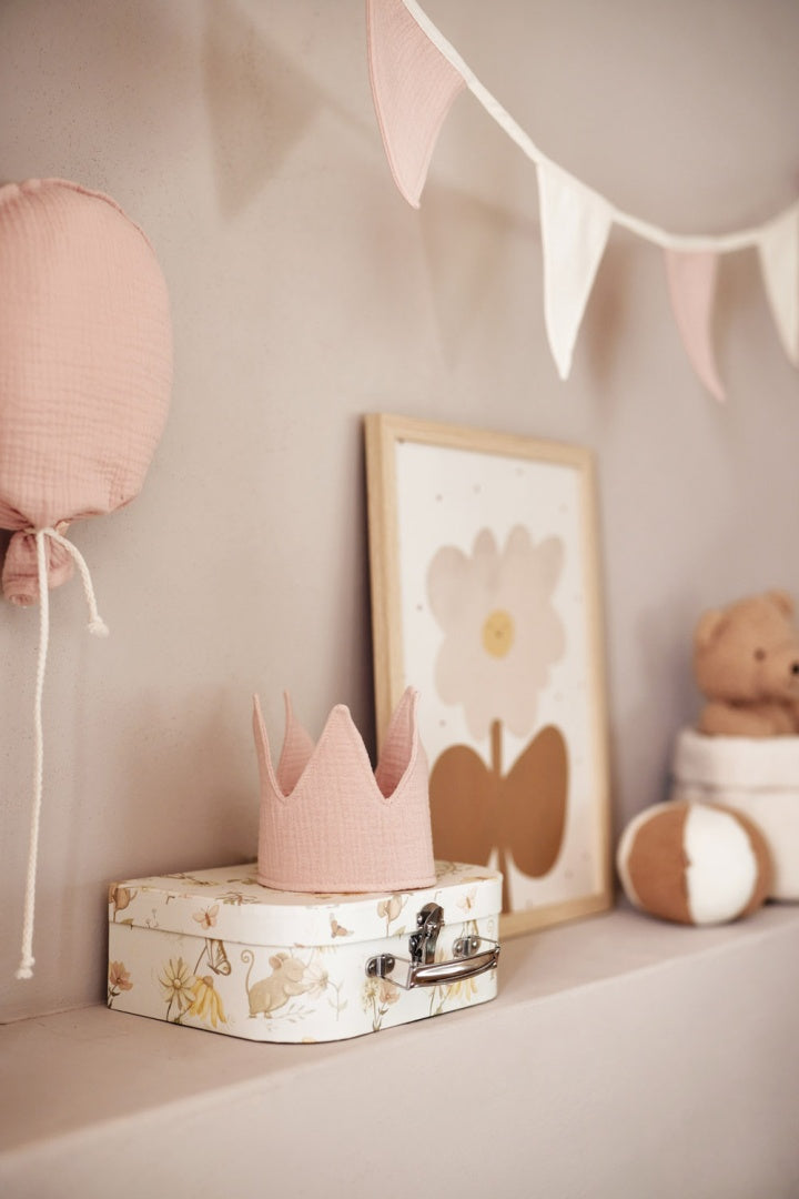Ballon en tissu rose | Jollein
