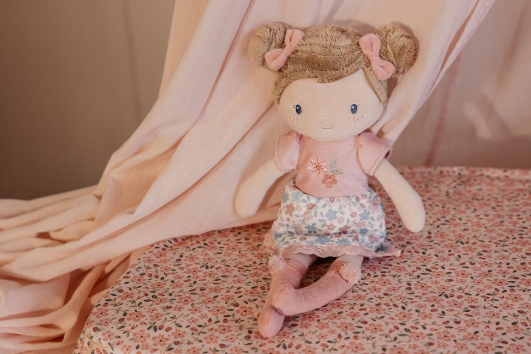 Doudou rose 35 cm | Little Dutch
