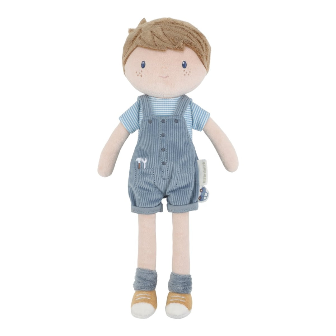 Kuschelpuppe Jim 35 cm | Little Dutch