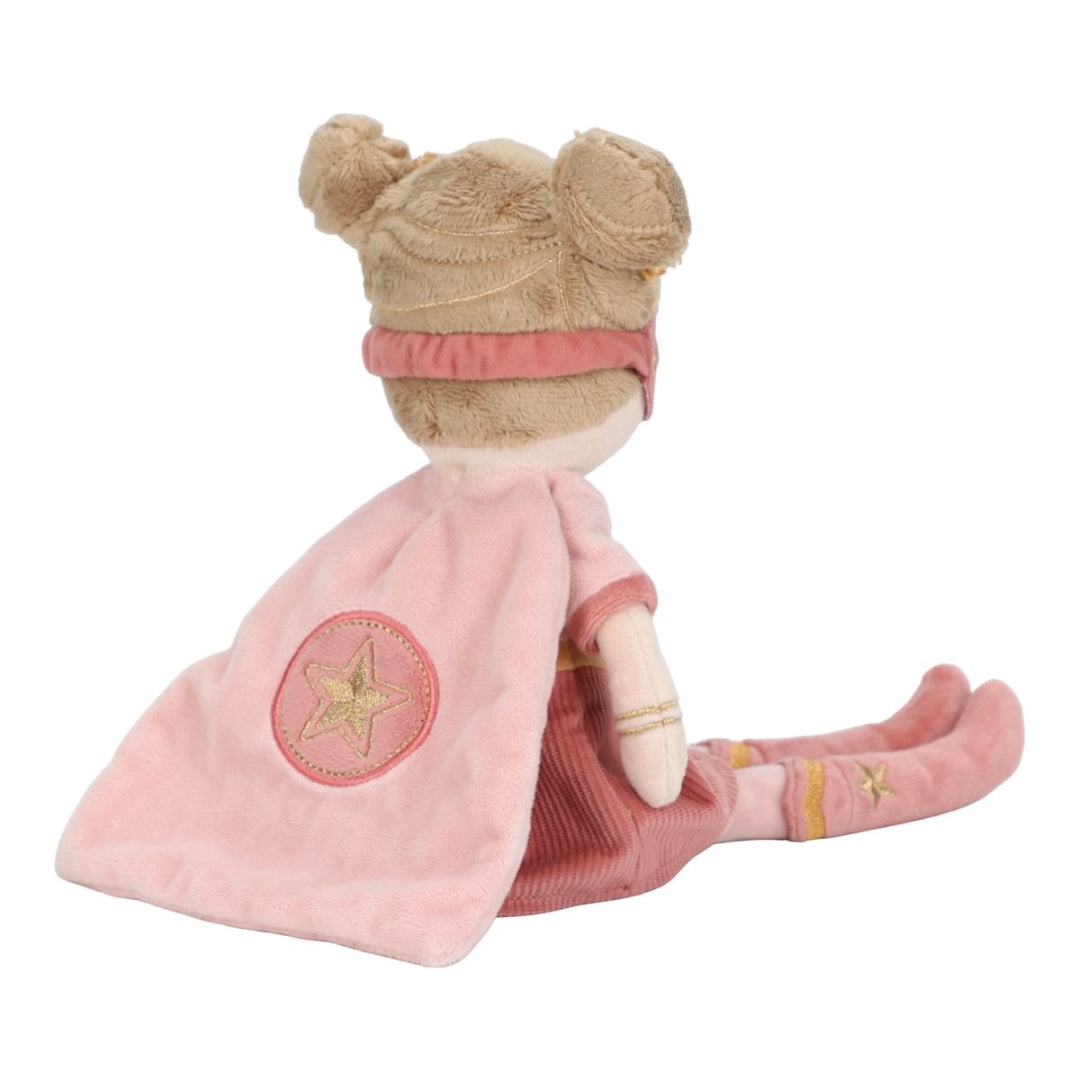 Cuddly Doll Superhero Pink 35 cm – Gift for Little Heroines