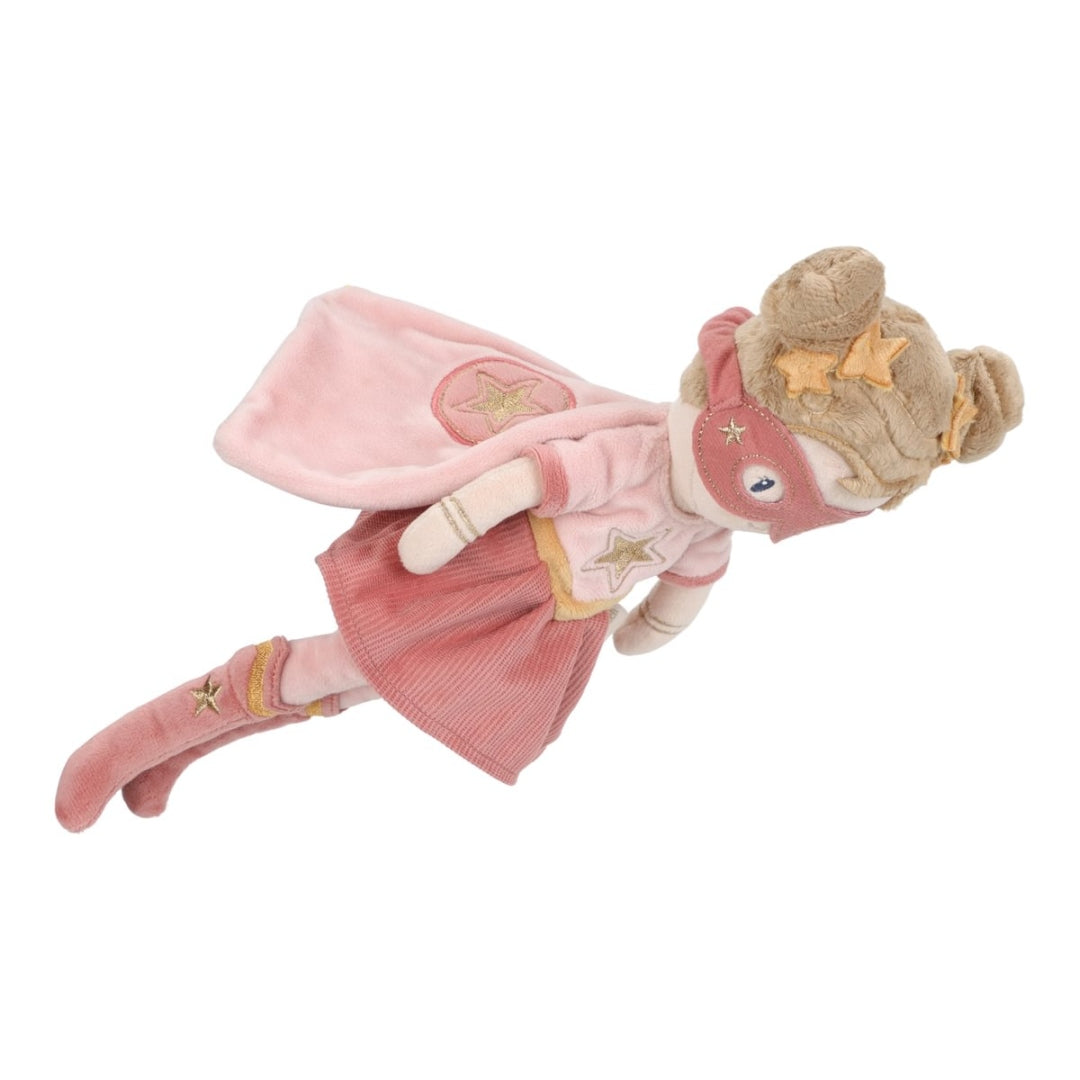 Cuddly Doll Superhero Pink 35 cm – Gift for Little Heroines