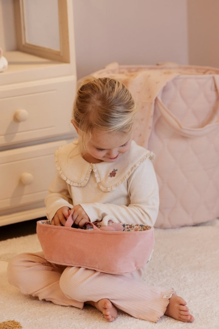 Poupée bébé Rosa dans son couffin | Little Dutch