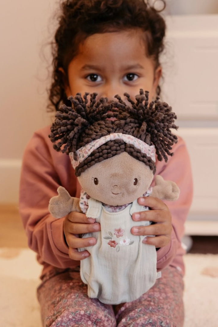 Personalized Baby Doll in a Basket – a loving gift for a birth